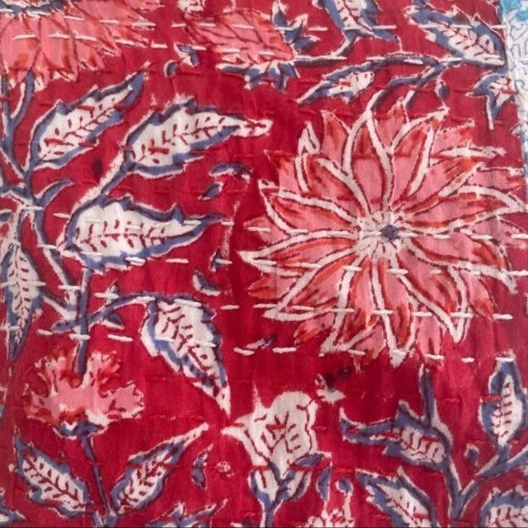 Erin Made Patchwork Crop Top Convertible Bohemian Hand Made Quilted One Size - Picture 13 of 16